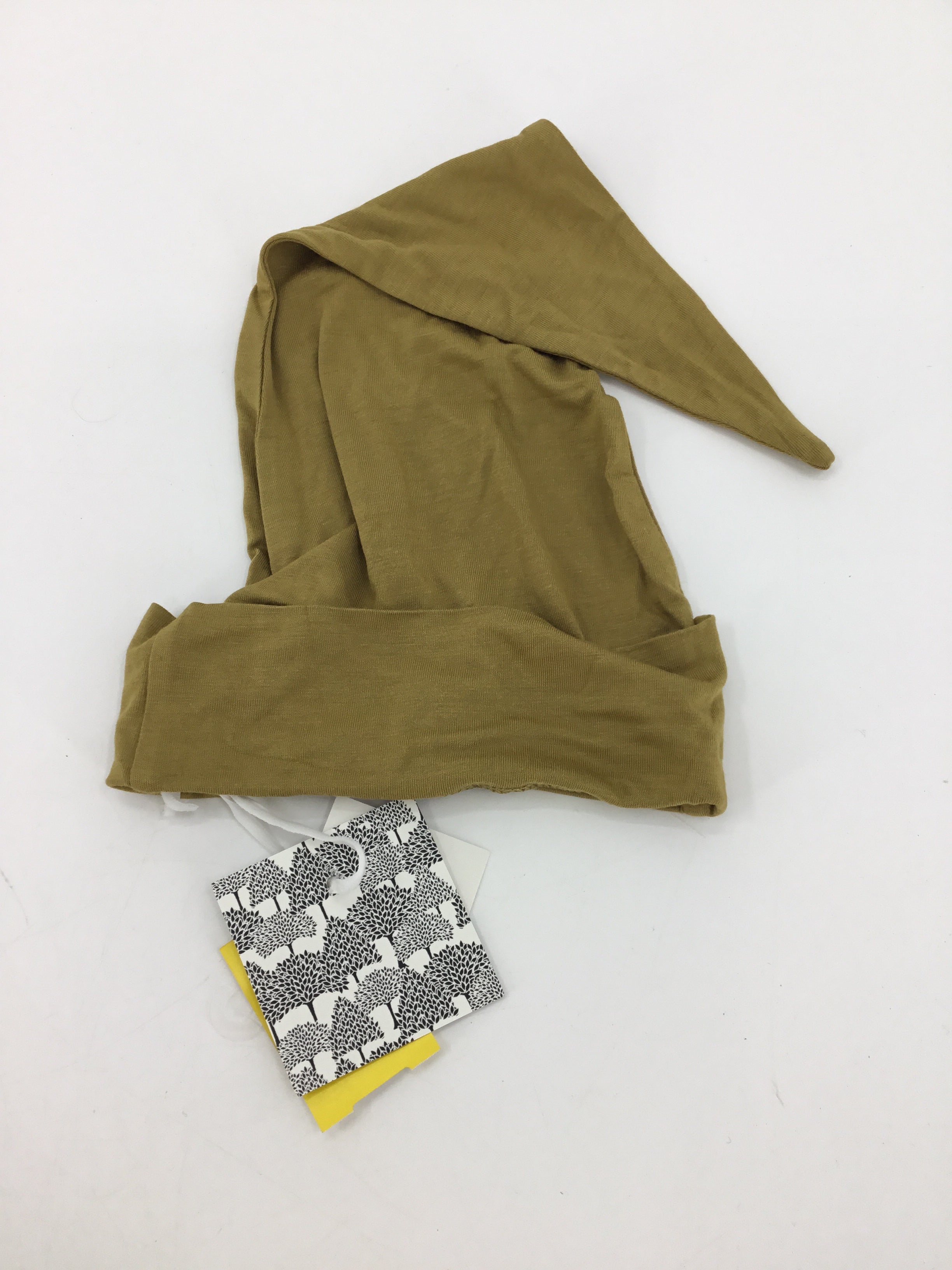 Kate Quinn Organics Child Size 6-12 Months Tan Solid Hats - boys