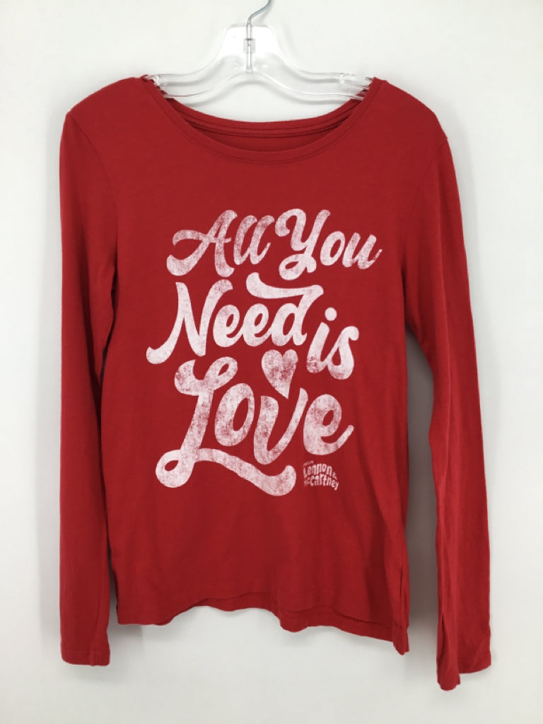 Gap Kids Child Size 12 Red Valentine's Day T-Shirt