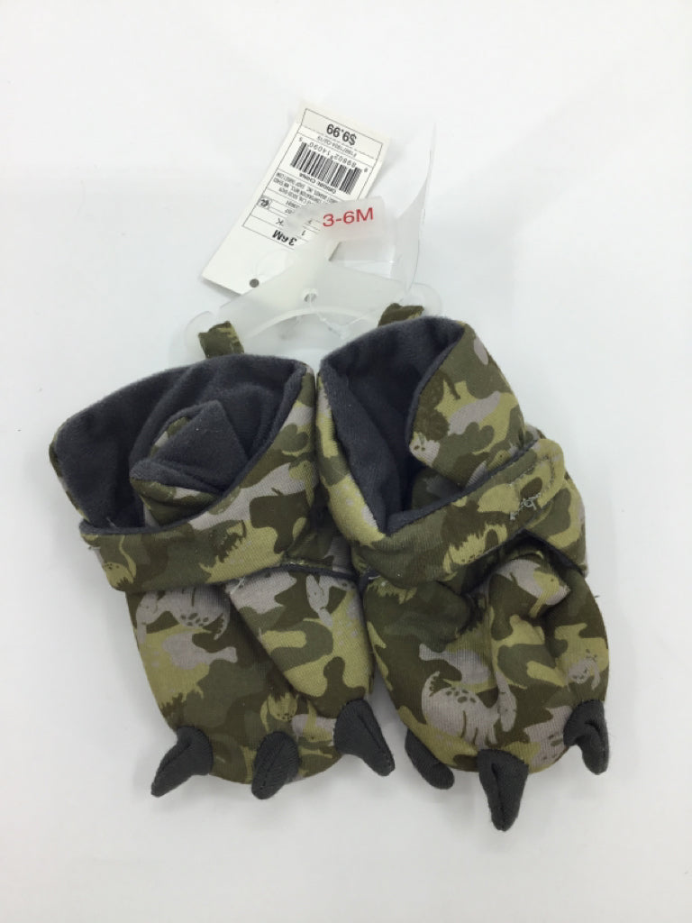 Cat & Jack Child Size 1 Toddler Green Baby/Walker Shoes