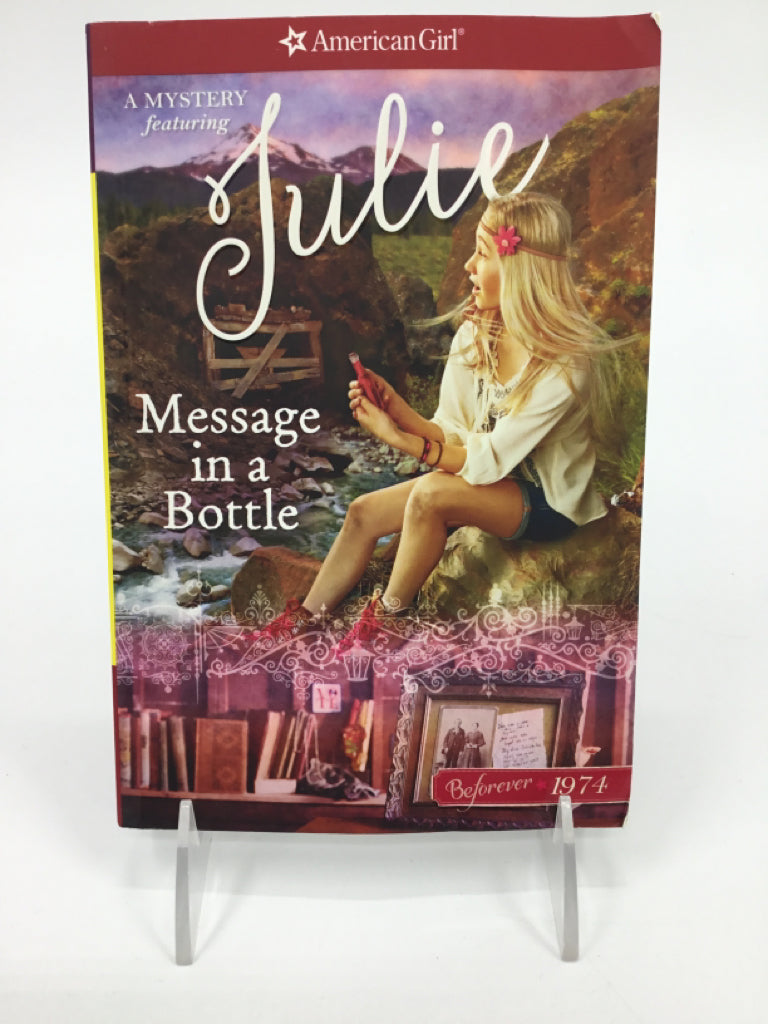American Girl Julie Message in a Bottle Paperback Book