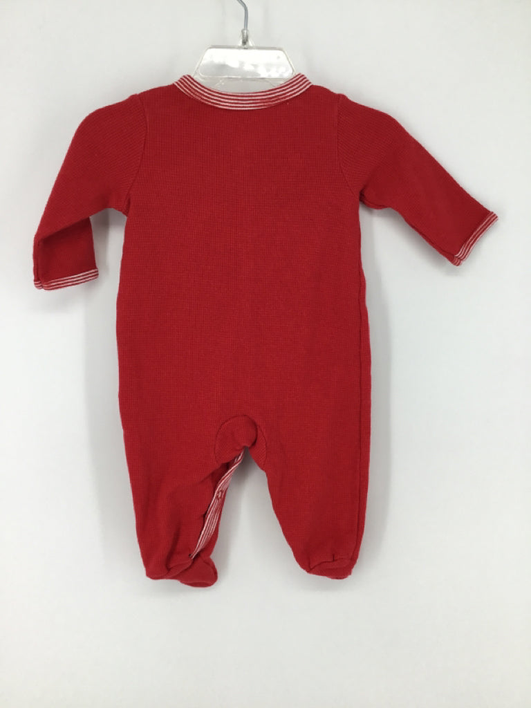 Carter's Child Size 3 Months Red Christmas Sleeper