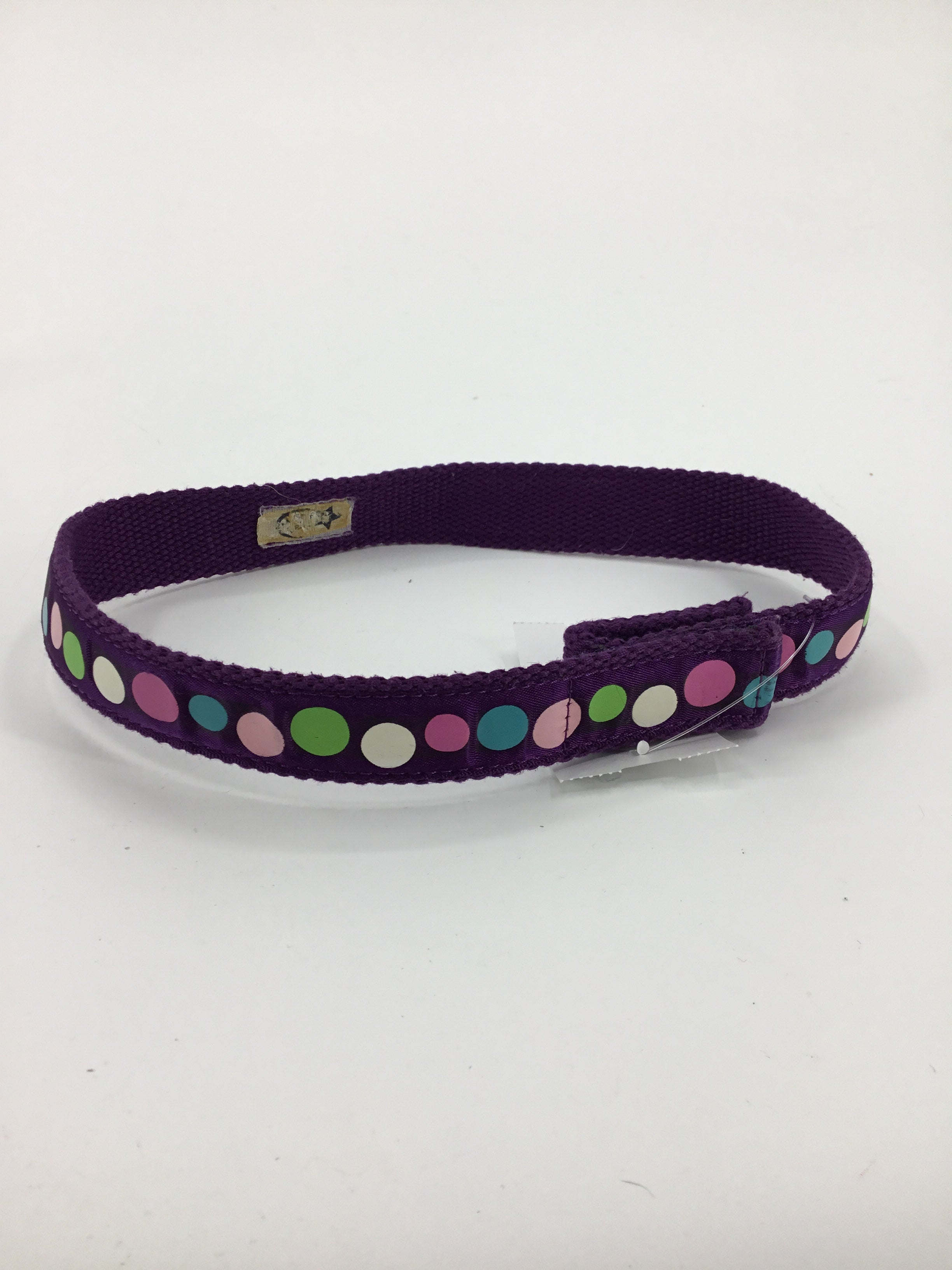 Myself Belts Child Size Toddler Purple Polka Dot Belt/Suspenders
