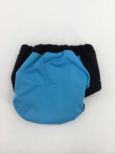 Super Undies Child Size 4 Blue Solid Training Cloth Diaper