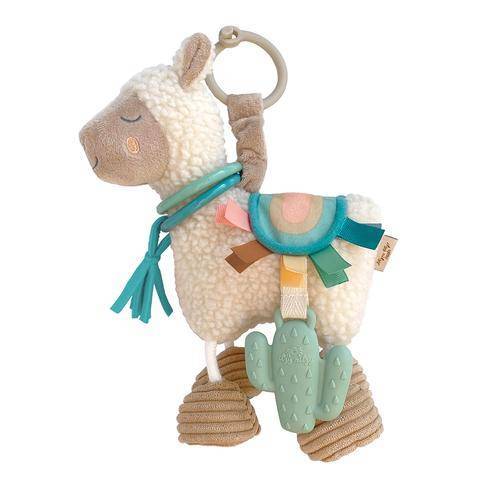Itzy Ritzy - Link & Love Llama Activity Plush with Teether Toy