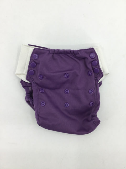 Flip Child Size One Size Purple Solid Training Cloth Diaper