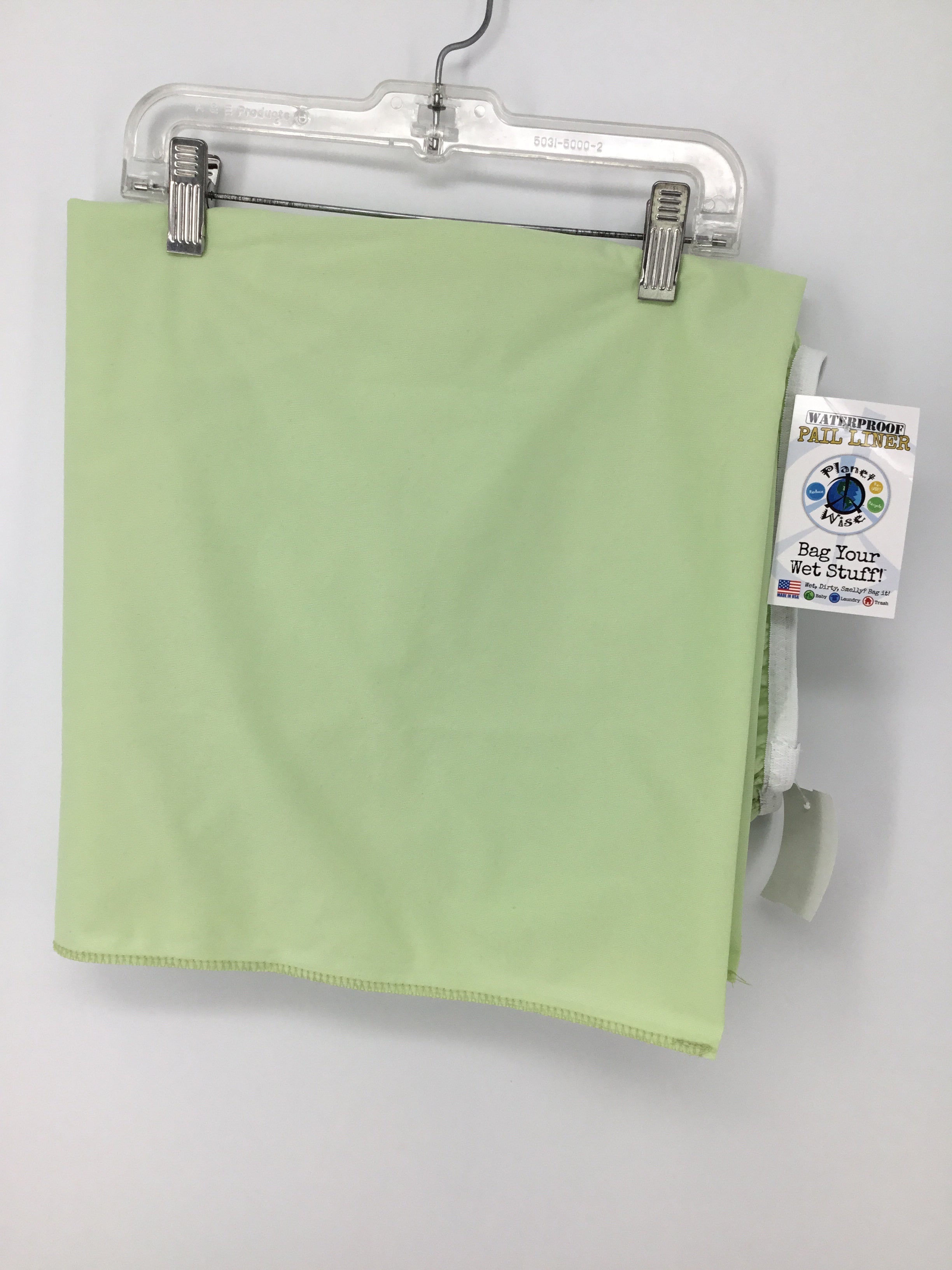 Planet Wise Green Solid Wet Bag