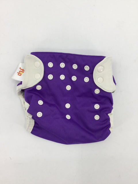 Flip Child Size One Size Purple Solid Cover Cloth Diaper