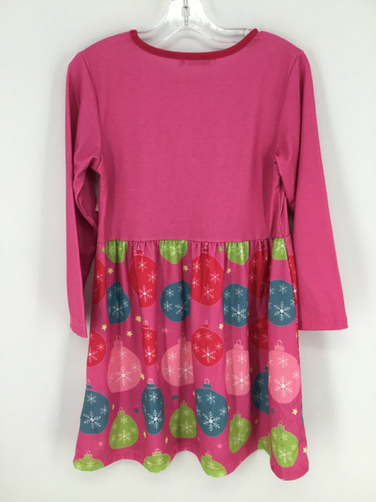 Sunshine Swing Child Size 10 Pink Christmas Dress
