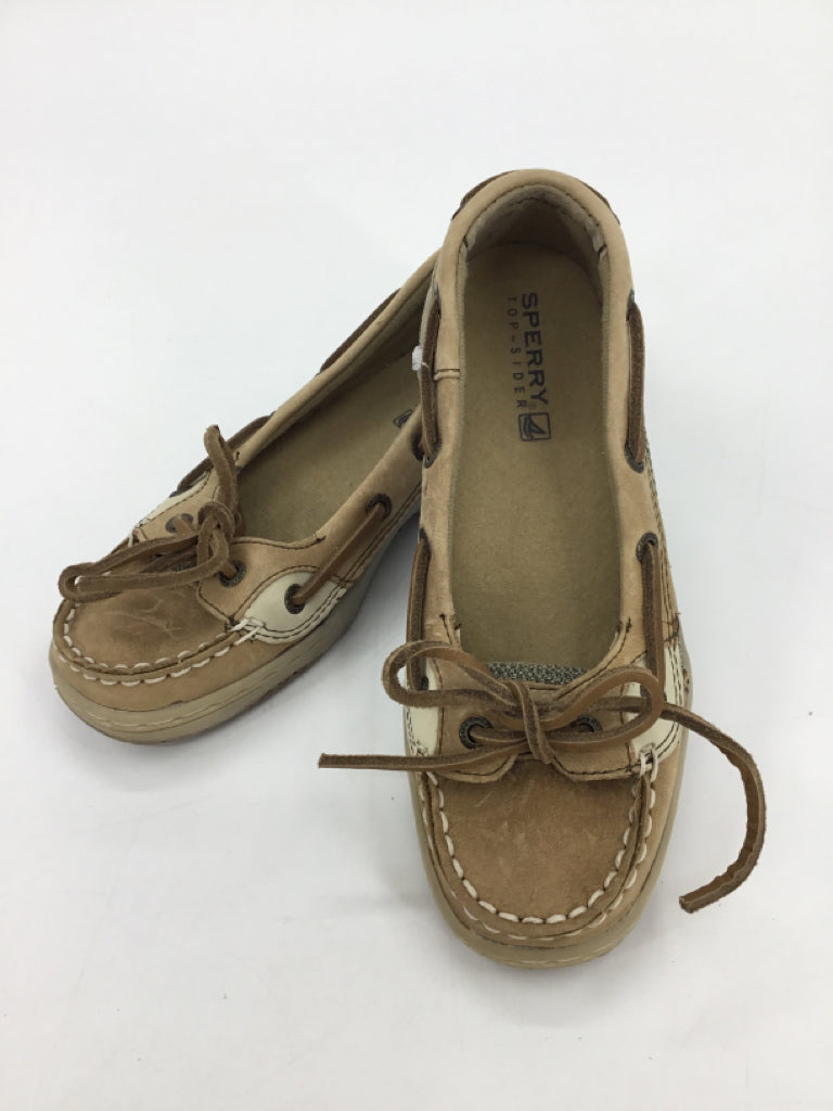 Sperry Child Size 1.5 Youth Tan Dress Shoes