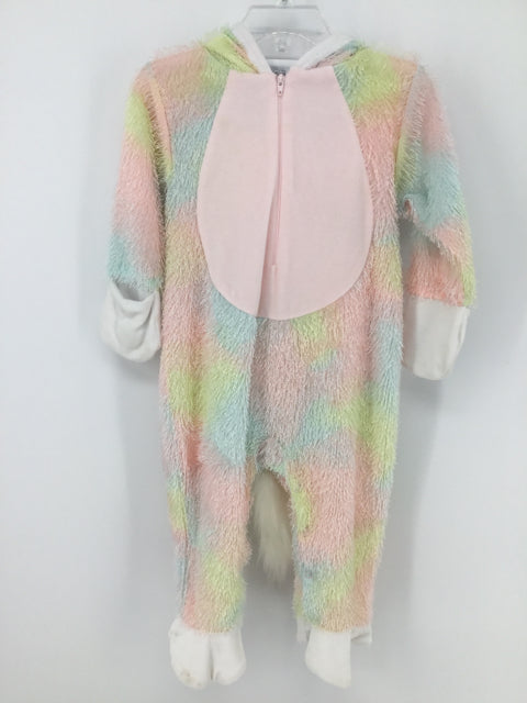 le top Child Size 12 Months Multi-Color Unicorn Halloween Costume