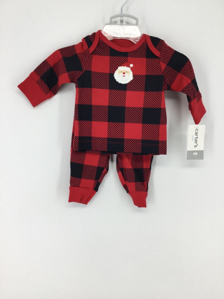 Carter's Child Size Newborn Red Christmas Outfit