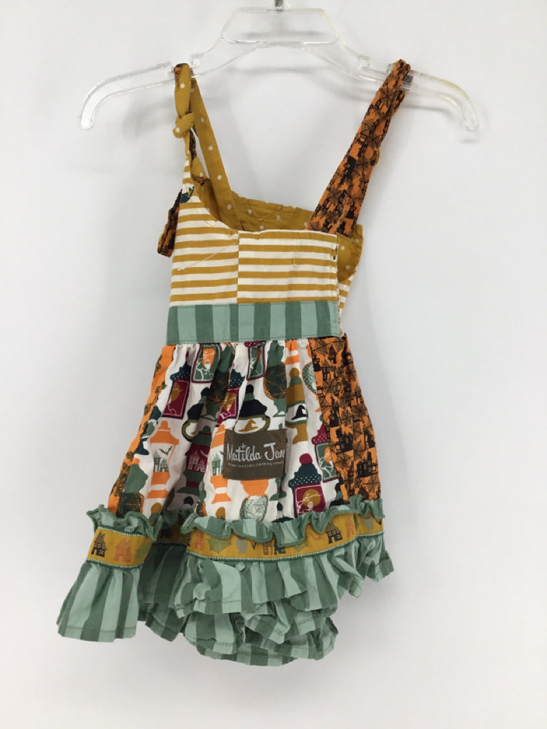 Matilda Jane Clothing Child Size 2 Multi-Color Halloween Top