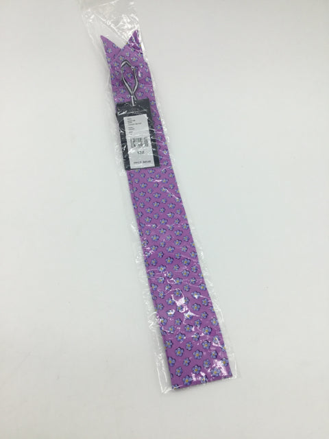 vineyard vines Purple Floral Tie/Bowtie - New