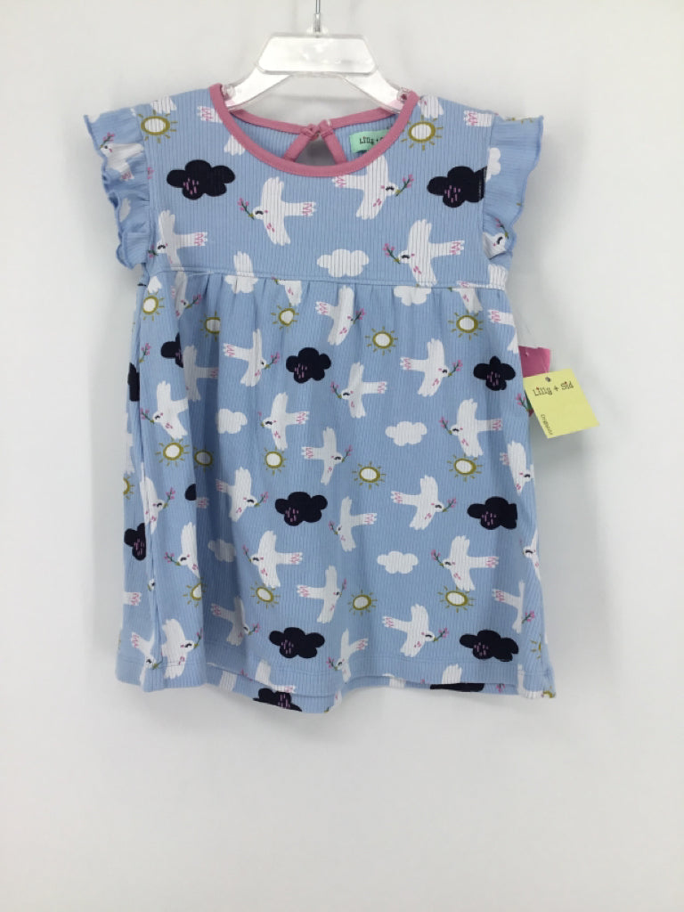Lilly + Sid Child Size 18-24 Months Blue Dress - girls