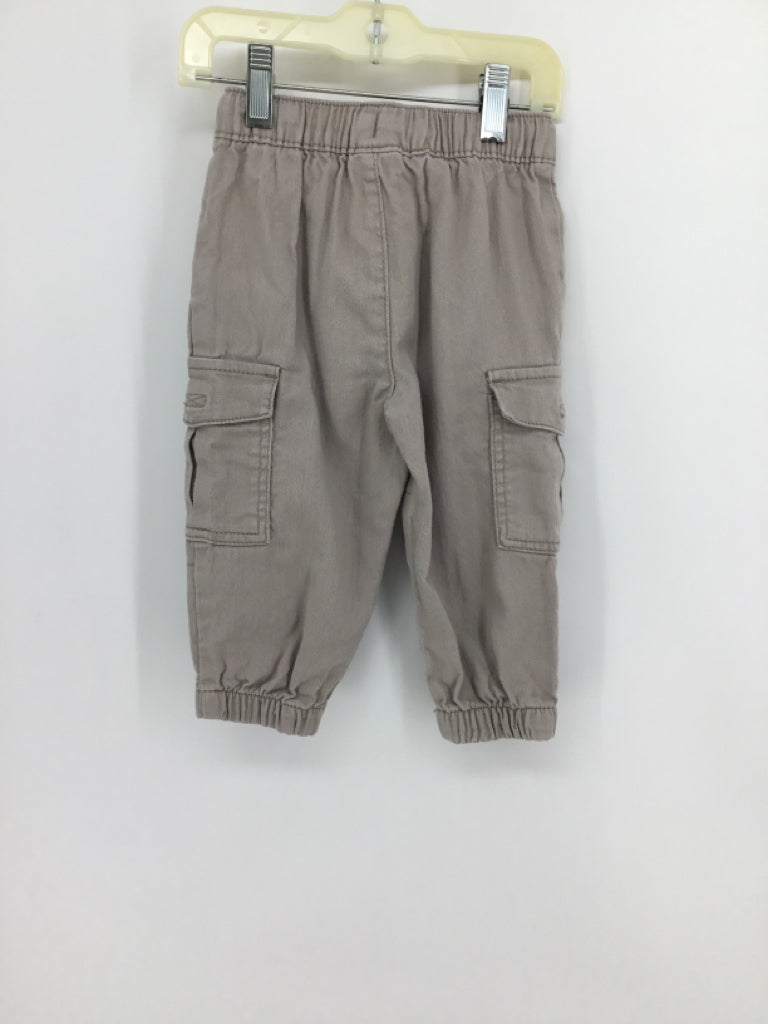 Carter's Child Size 18 Months Gray Solid Pants - boys
