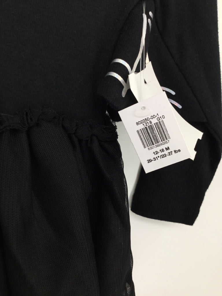 Old Navy Child Size 12-18 Months Black Halloween Outfit