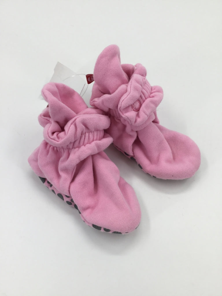 Zutano Child Size 4 Toddler Pink Baby/Walker Shoes