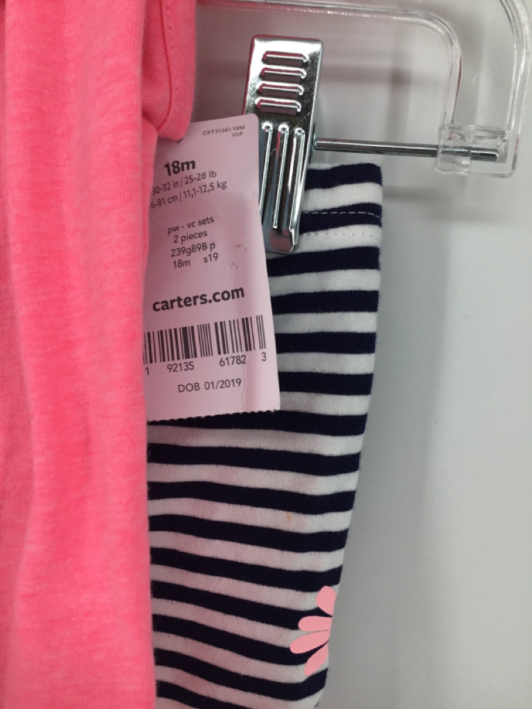 Carter's Child Size 18 Months Pink Outfit - girls