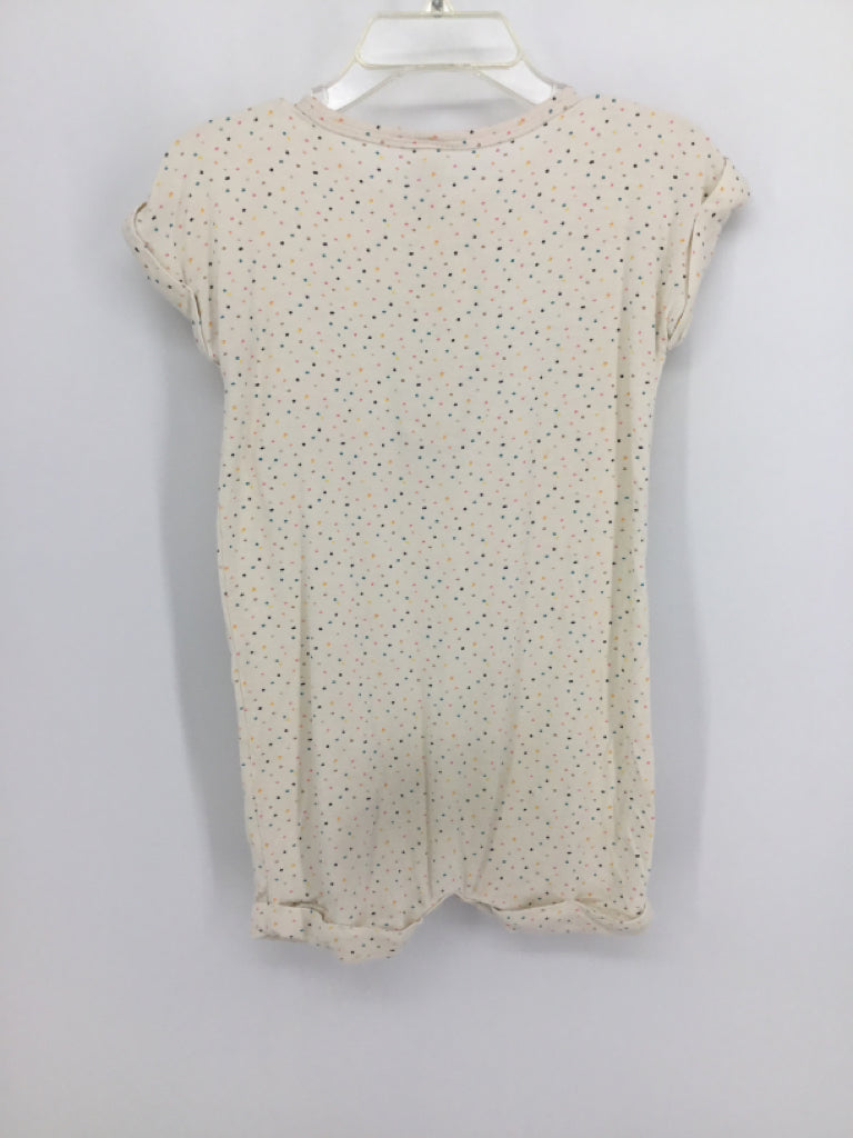 Lou Lou Child Size 2 Cream Print Outfit - boys