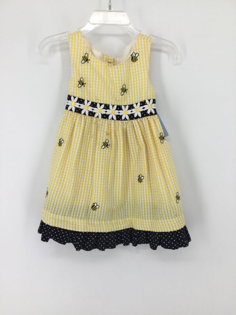 Emily Rose Child Size 12 Months Yellow Dress - girls