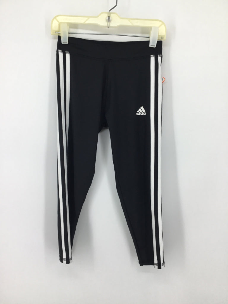 Adidas Child Size 10 Black Pants - girls