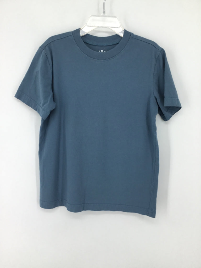 primary Child Size 6 Blue Solid Shirt - boys