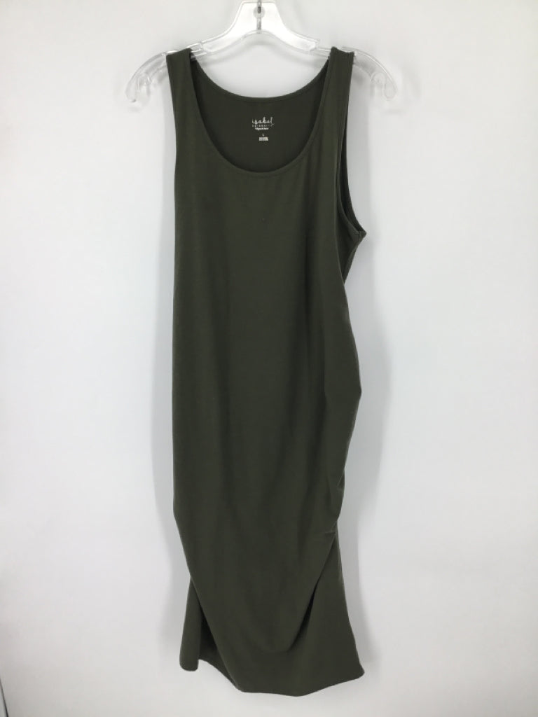 isabel Maternity Size L Cotton Blend Dress - Maternity