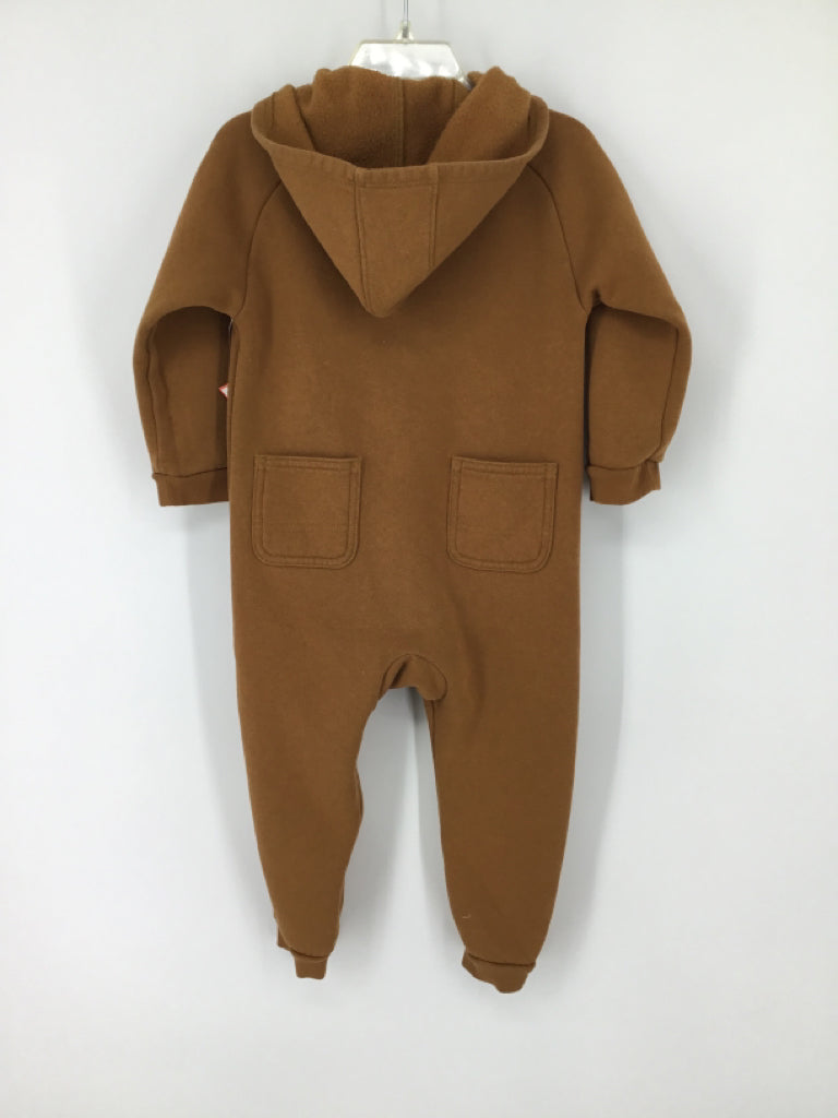 Carhartt Child Size 24 Months Brown Solid Outfit - boys