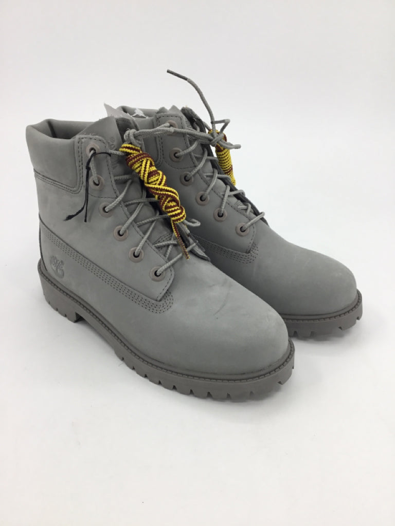 Timberland Child Size 5 Youth Gray Boots