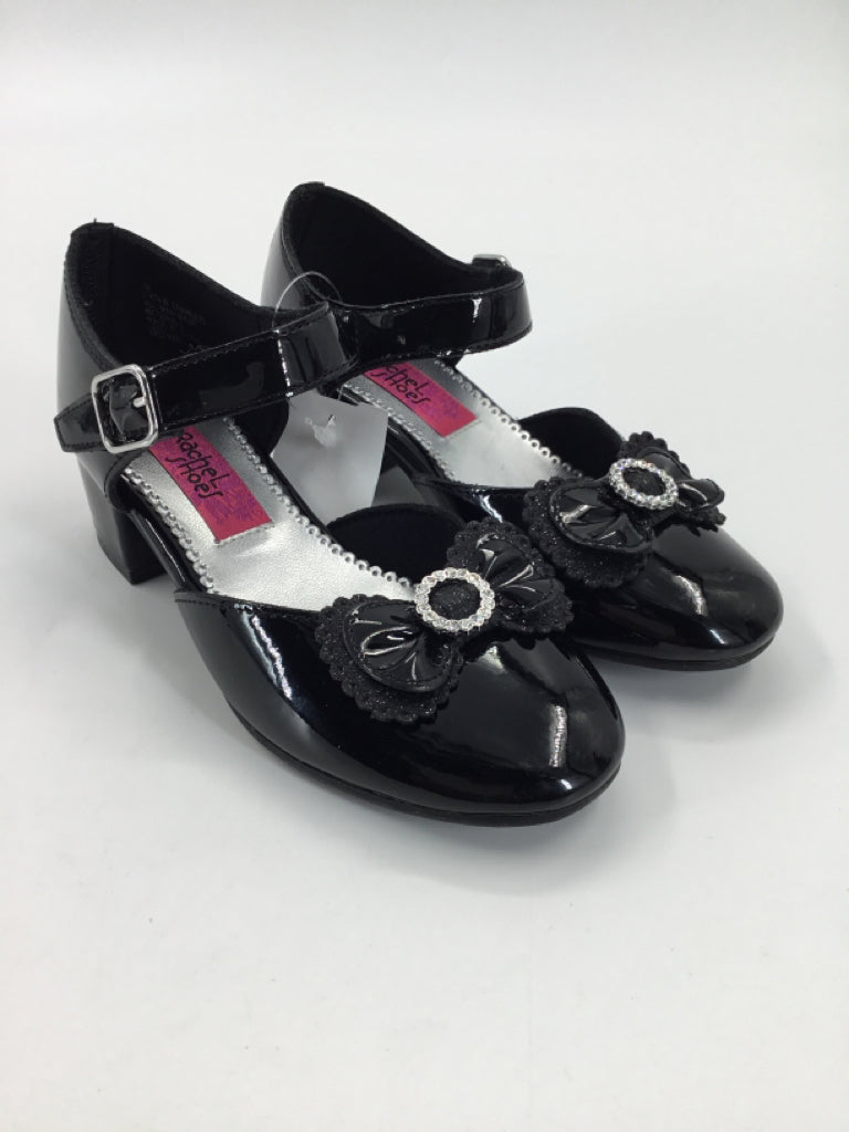 Rachel Shoes Child Size 1 Youth Black Dress Shoes