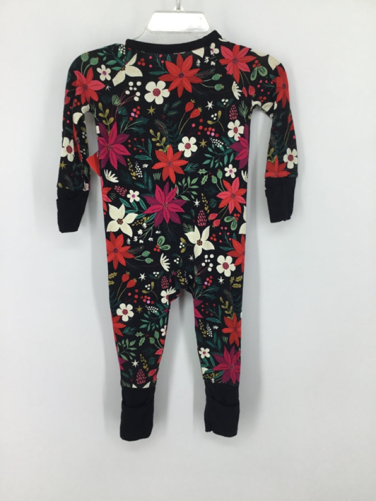 Little Sleepies Child Size 3-6 Months Black Pajamas - girls