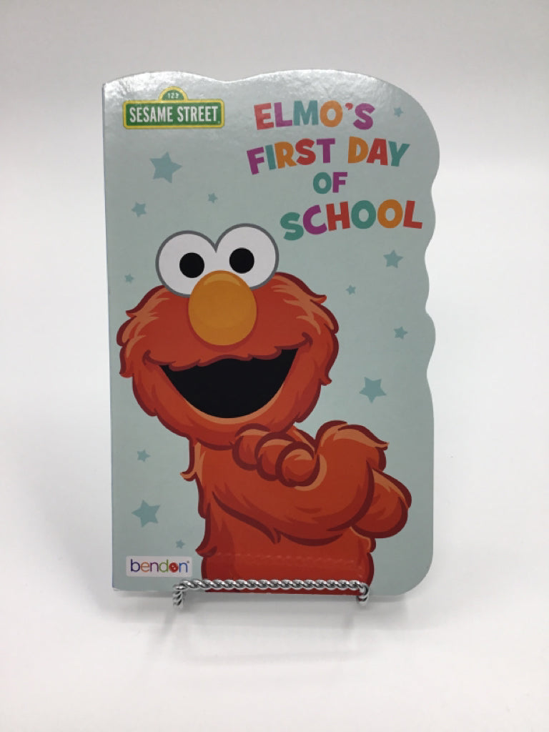 Elmo's First Day of School Board Book