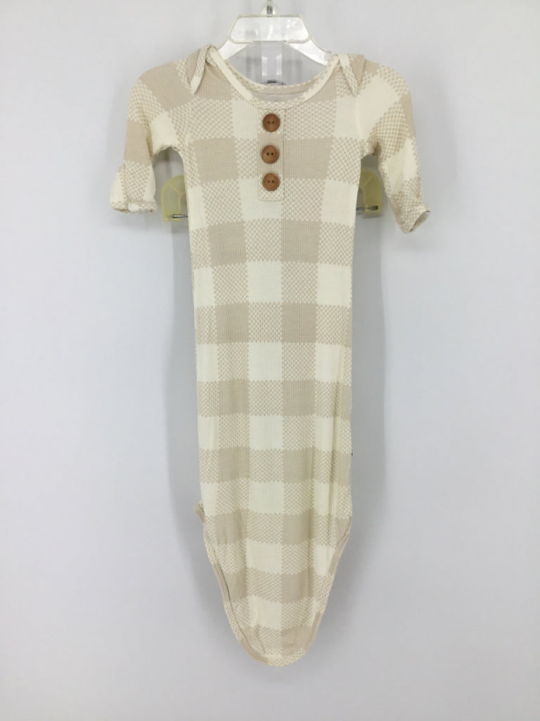 Caden Lane Child Size 0-3 Months Tan Sleepers