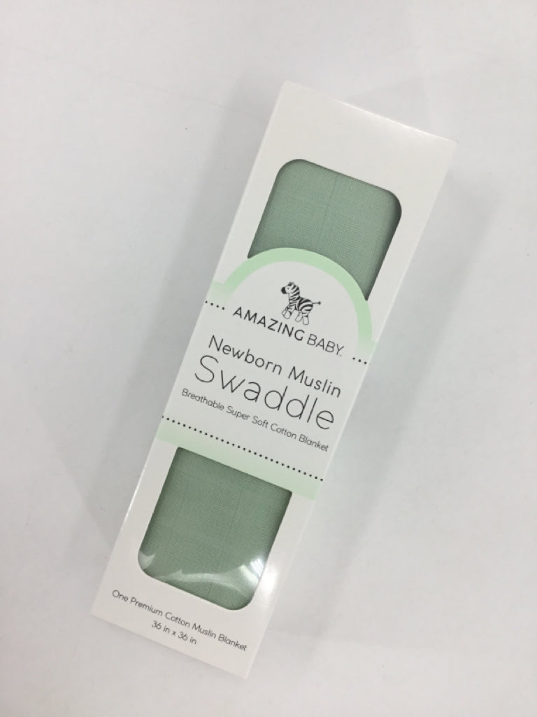 Amazing Baby Green Solid Blanket