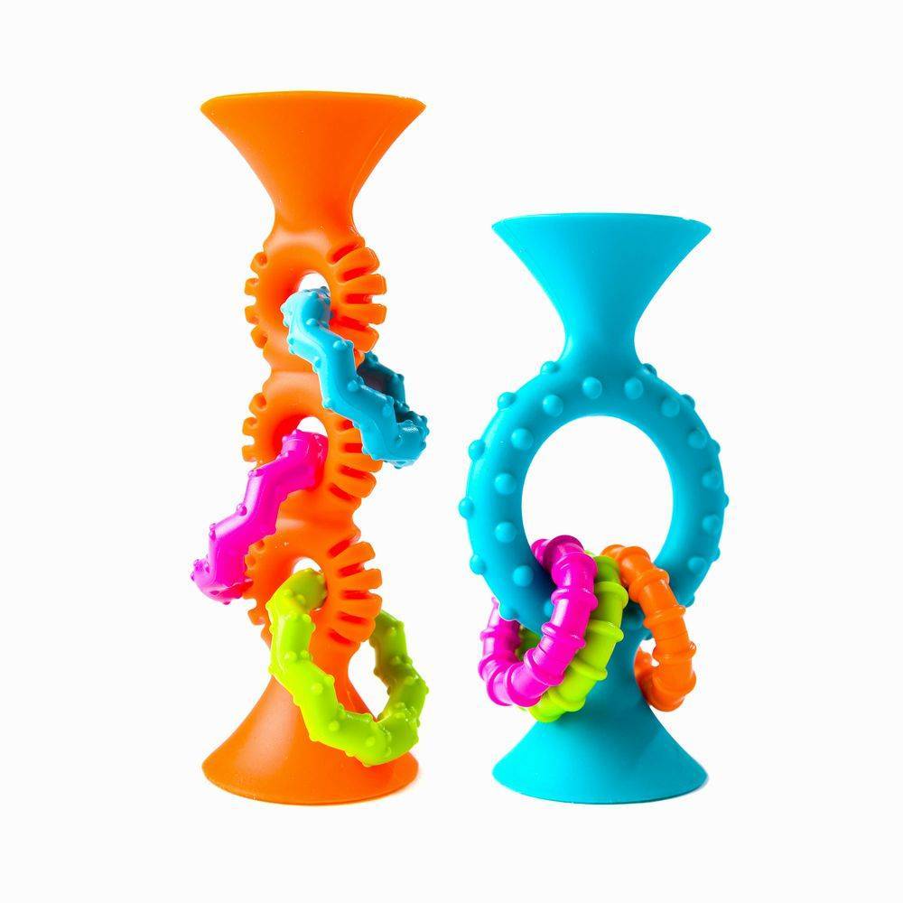 Fat Brain Toys Pip Squigz Loops - Blue