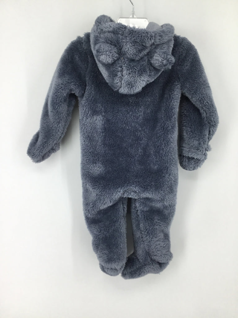 Carter's Child Size 9 Months Blue Solid Outerwear - boys