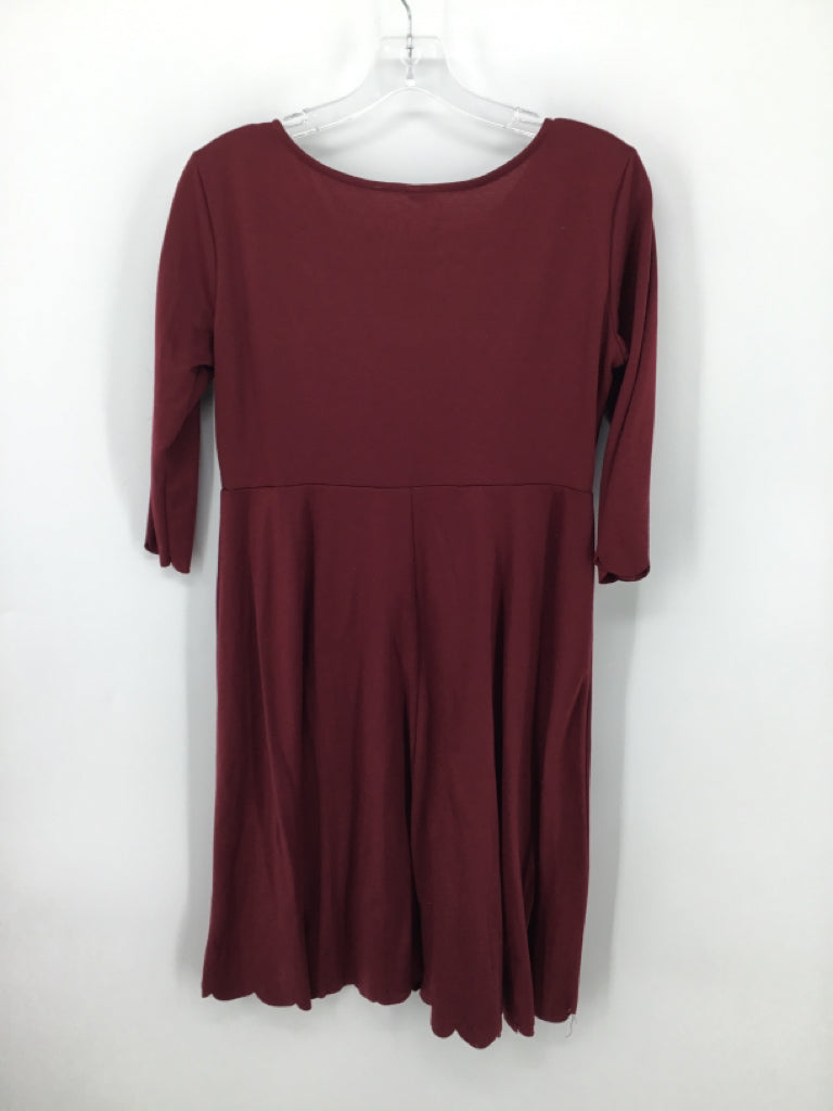 Pink Blush Size M Cotton Blend Dress - Maternity