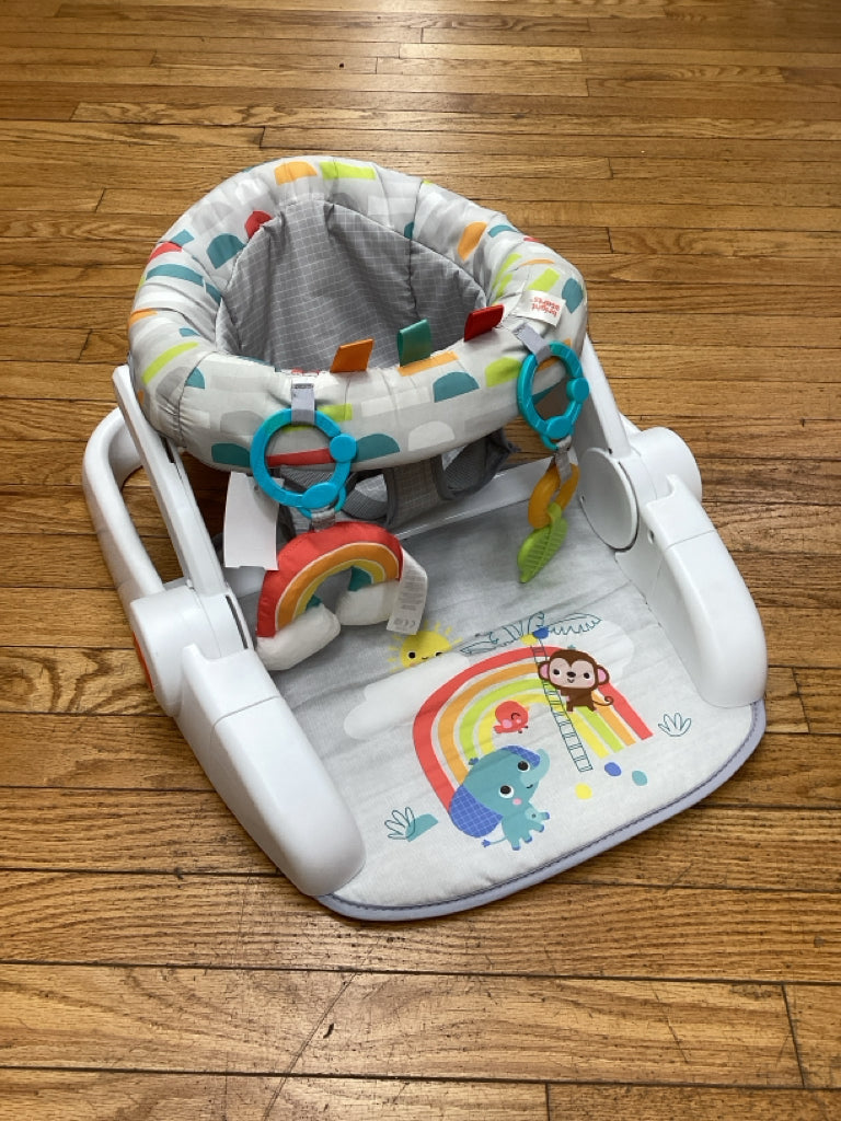 Bright Starts Learn-to-Sit 2-Position Floor Seat - Playful Paradise