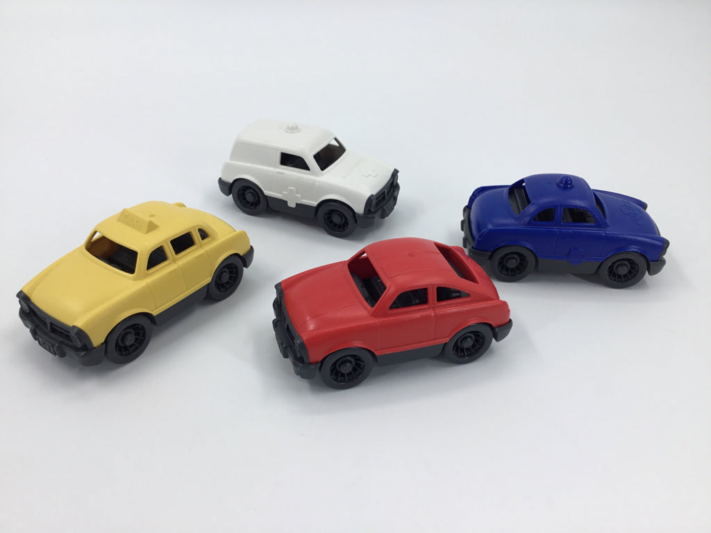 Green Toys Mini Cars - 4 pcs