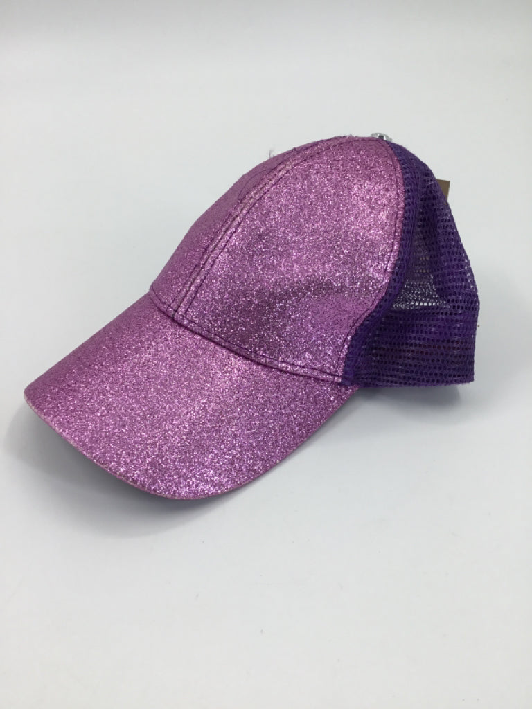brandless Child Size Child Purple Hats - girls