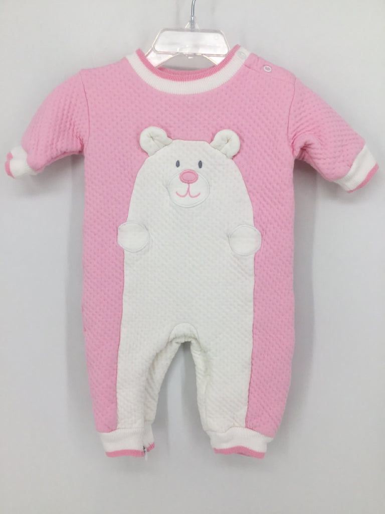 Florence Eiseman Child Size 3 Months Pink Outfit - girls