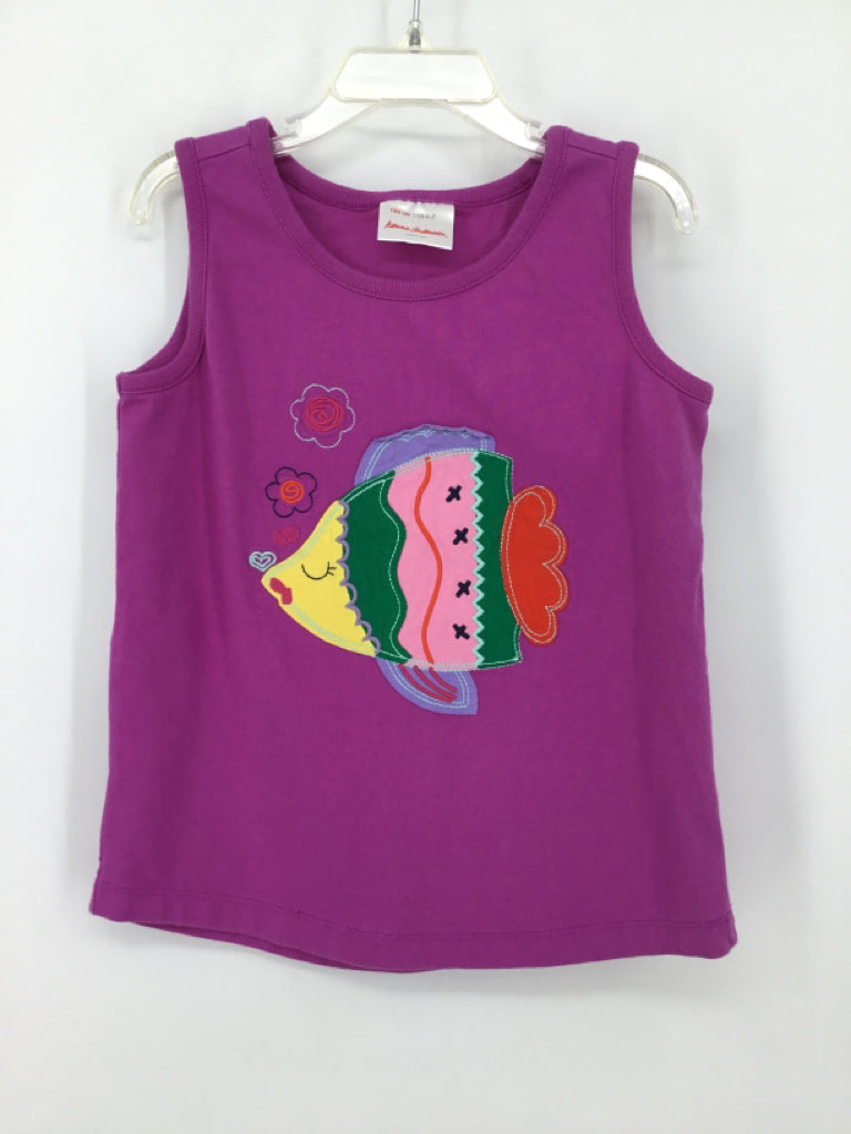 Hanna Andersson Child Size 6 Purple Tank top - girls