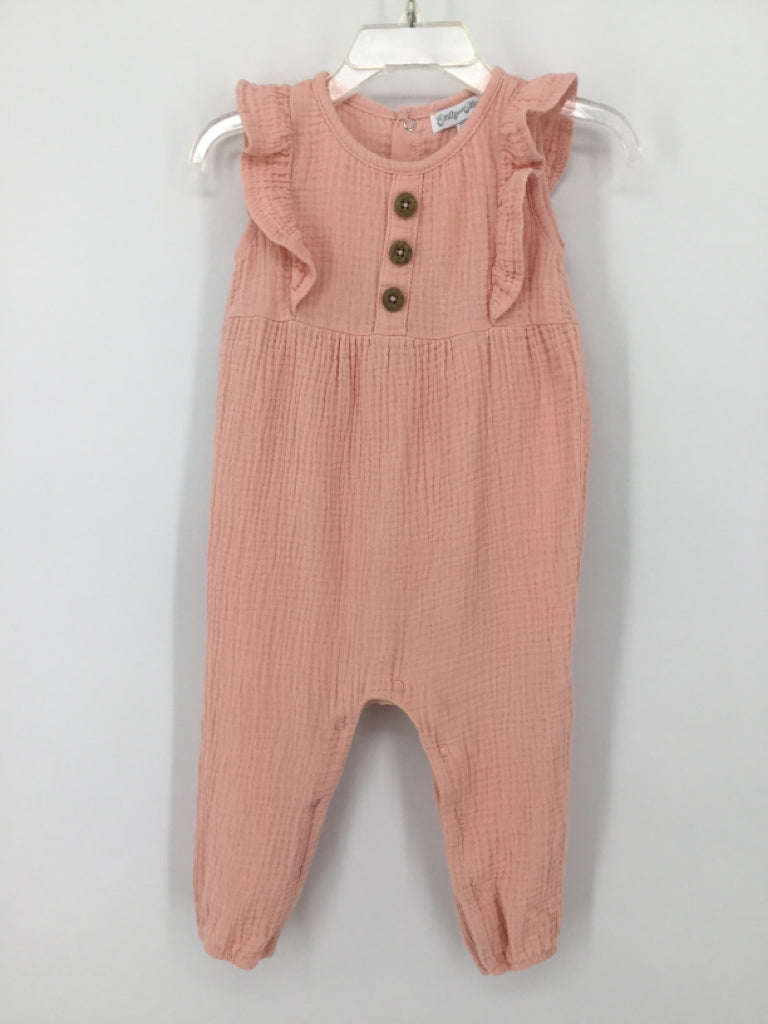 Emily and Oliver Child Size 18 Months Pink Outfit - girls