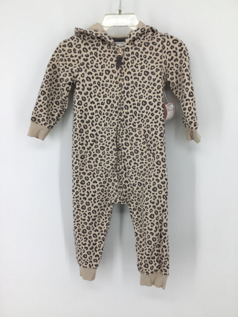 Carter's Child Size 12 Months Tan Outfit - girls
