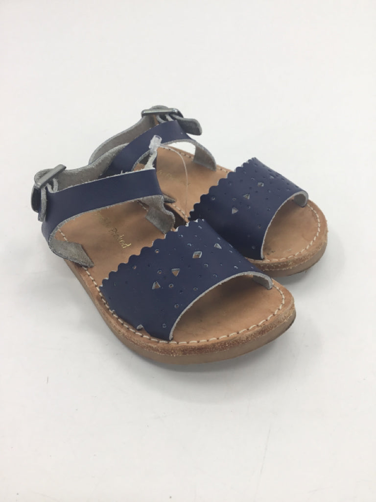 Freshly Picked Child Size 5 Toddler Navy Sandals/Flip Flops