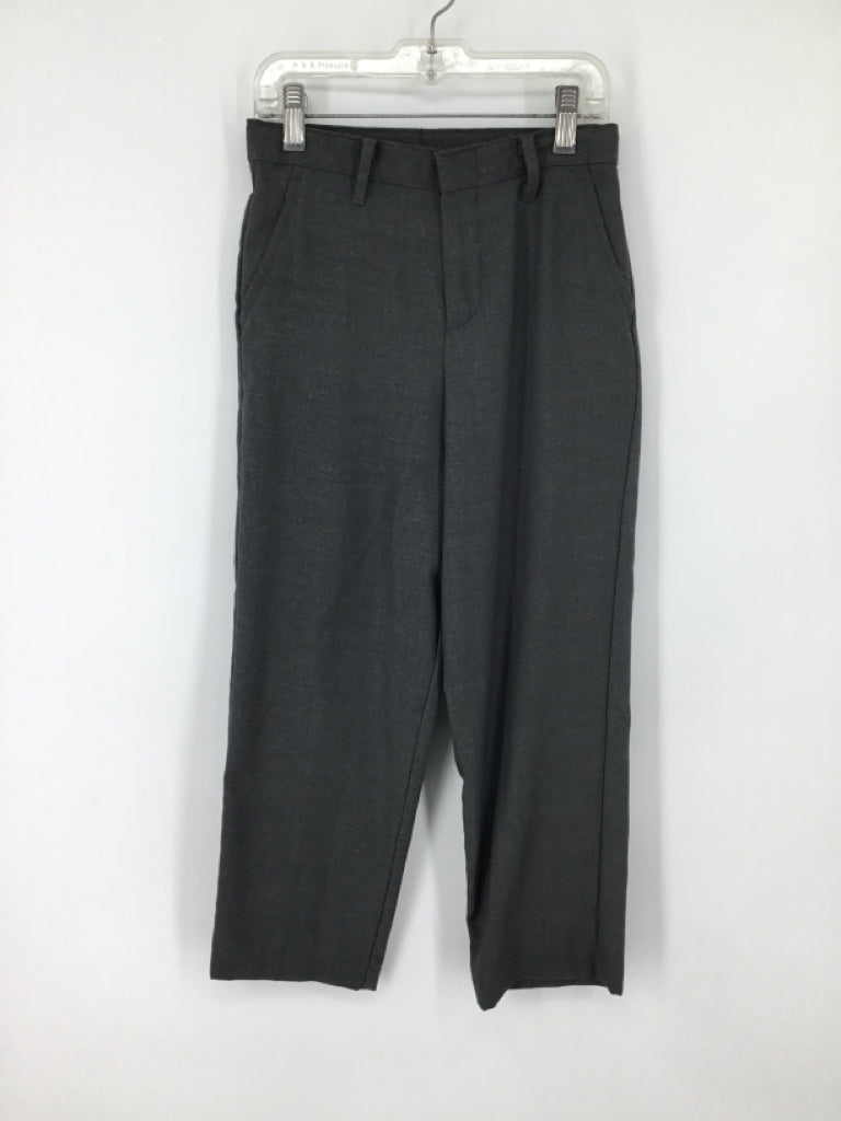 Chaps Child Size 7 Gray Solid Blazer - boys