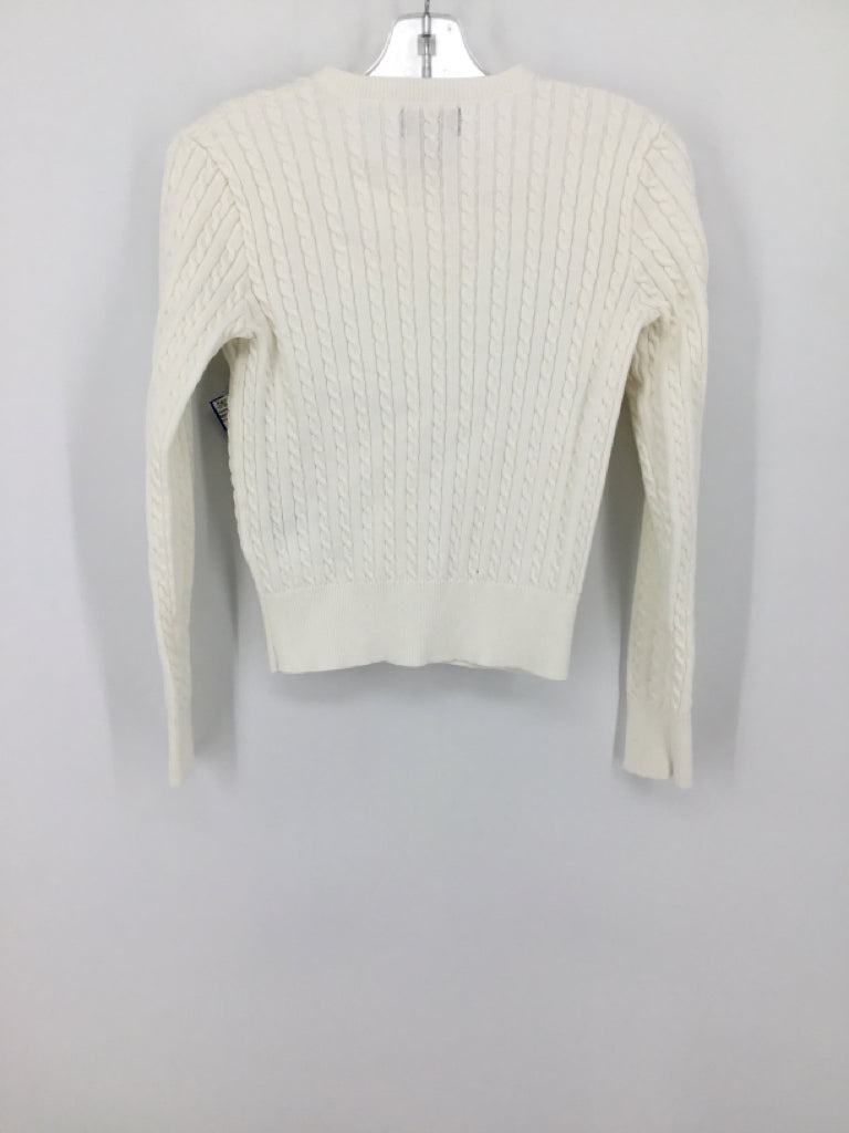 Ralph Lauren Child Size 8 White Sweater - girls
