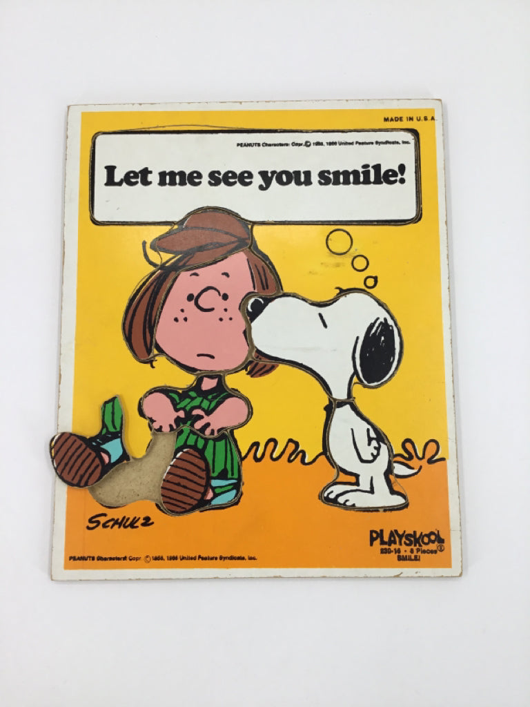 Playskool Vintage Peanuts Puzzle