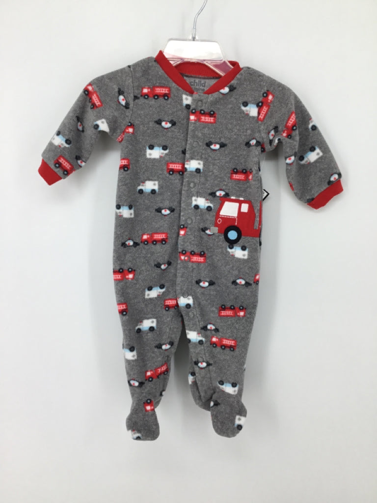 Child of Mine Child Size 0-3 Months Gray Sleepers