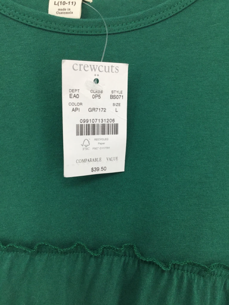 Crewcuts Child Size 10 Green Shirt - girls